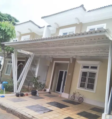Kanopi Alderon R830 Twinwall kuningan